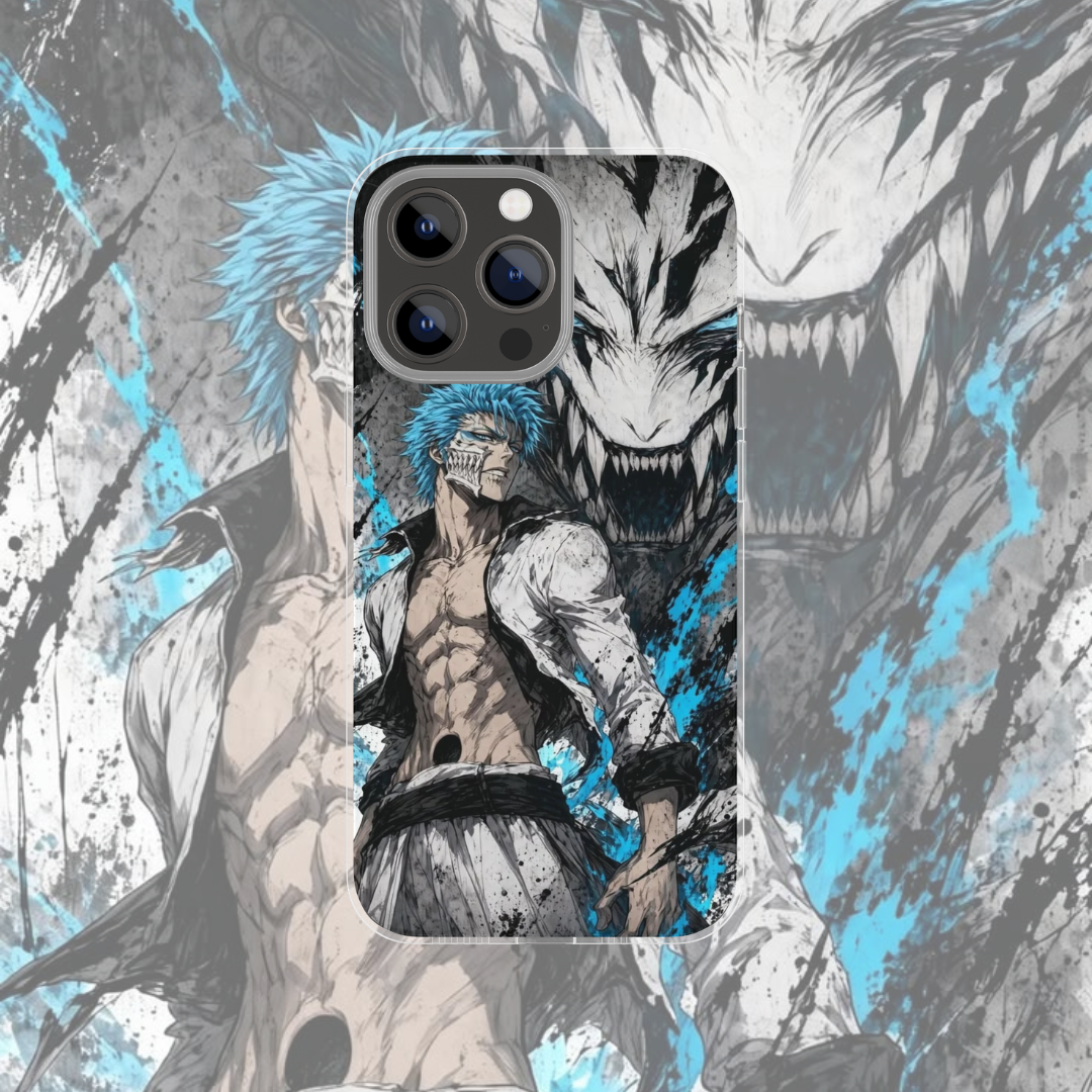 Coque de téléphone Grimmjow Bleach en silicone - UnitGeeK