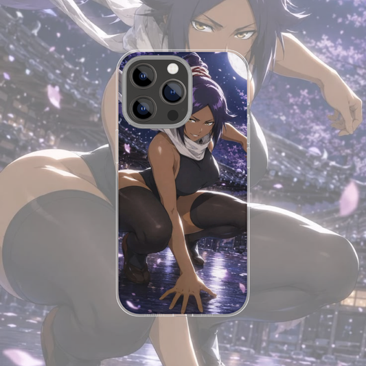 Coque de téléphone Yoruichi Bleach en silicone - UnitGeeK