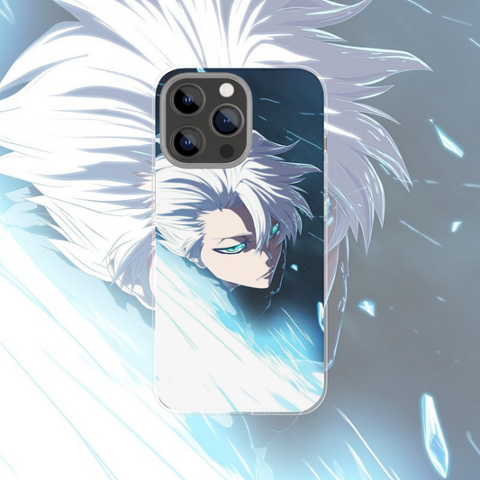 Coque de téléphone Tôshirô Bleach en silicone - UnitGeeK