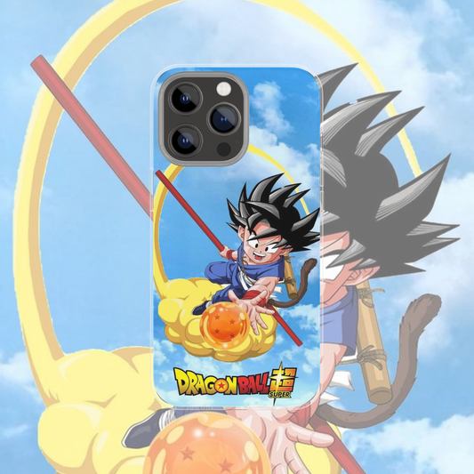 Coque de téléphone Goku Petit Dragon Ball en silicone - UnitGeeK