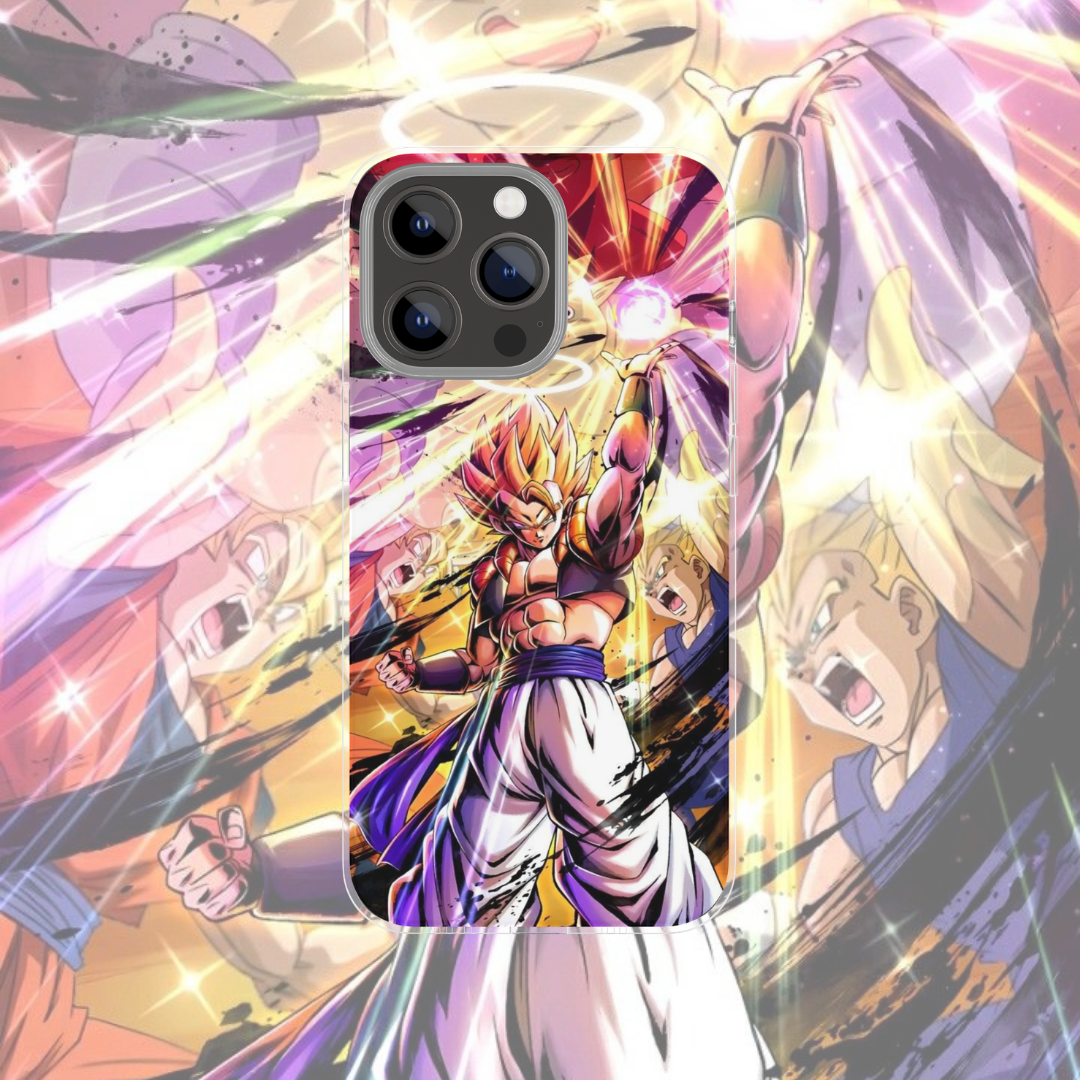 Coque de téléphone Gogeta SSJ2 Dragon Ball en silicone - UnitGeeK