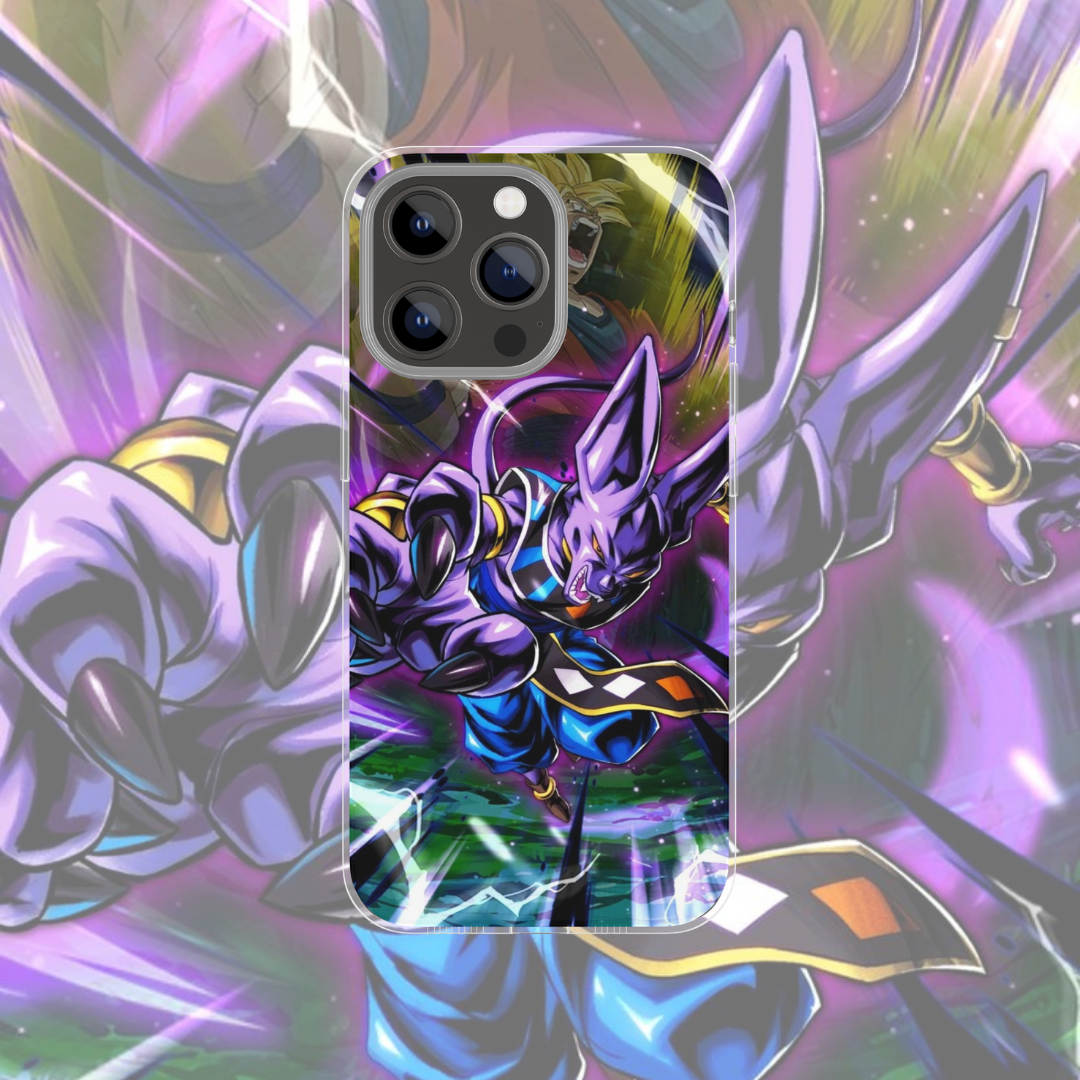 Coque de téléphone Beerus Dragon Ball en silicone - UnitGeeK