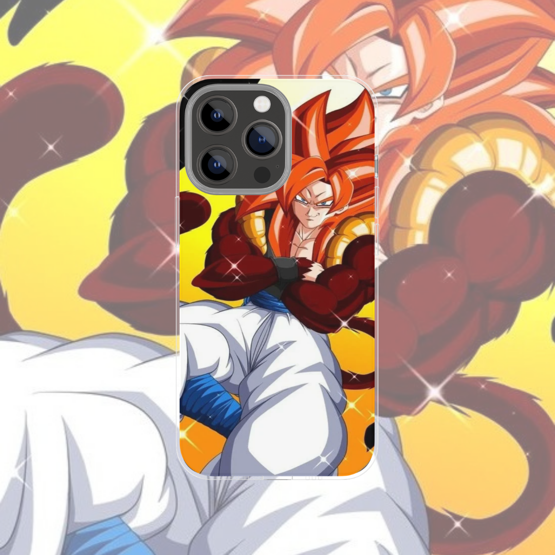 Coque de téléphone Gogeta SSJ4 Dragon Ball en silicone - UnitGeeK