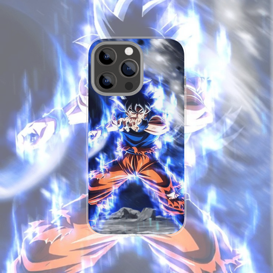 Coque de téléphone Goku SSJ Ultra Instinct Dragon Ball en silicone - UnitGeeK