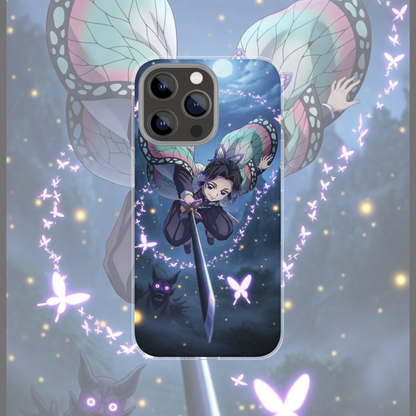Coque de téléphone Shinobu Demon Slayer en silicone - UnitGeeK