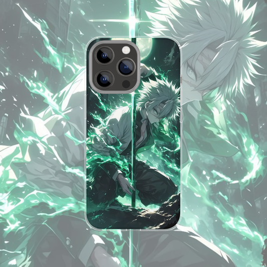 Coque de téléphone Sanemi Demon Slayer en silicone - UnitGeeK