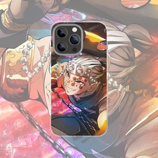 Coque de téléphone Tengen Demon Slayer en silicone - UnitGeeK