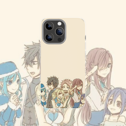 Coque de téléphone Team Fairy Tail en silicone - UnitGeeK