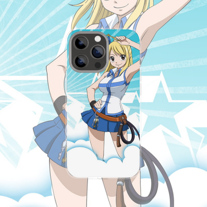Coque de téléphone Lucy Fairy Tail en silicone - UnitGeeK