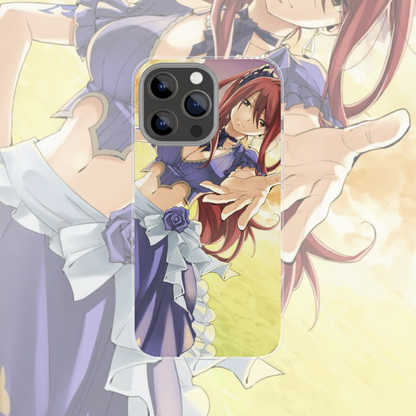 Coque de téléphone Erza Fairy Tail en silicone - UnitGeeK