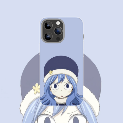 Coque de téléphone Jubia Fairy Tail en silicone - UnitGeeK