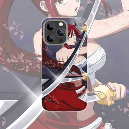 Coque de téléphone Erza Fairy Tail en silicone - UnitGeeK