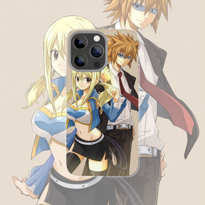 Coque de téléphone Lucy Fairy Tail en silicone - UnitGeeK