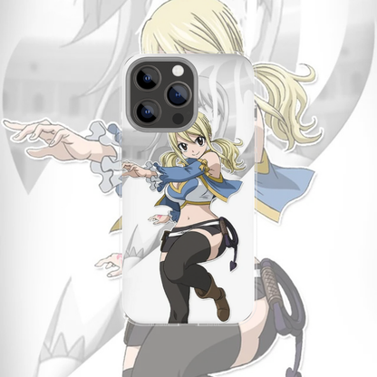 Coque de téléphone Lucy Fairy Tail en silicone - UnitGeeK