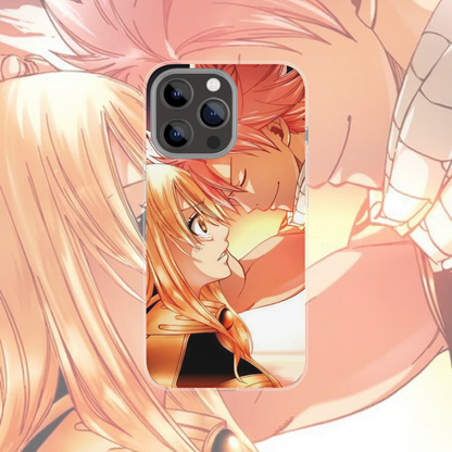 Coque de téléphone Lucy et Natsu Fairy Tail en silicone - UnitGeeK