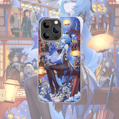 Coque de téléphone Ganyu Genshin Impact en silicone - UnitGeeK