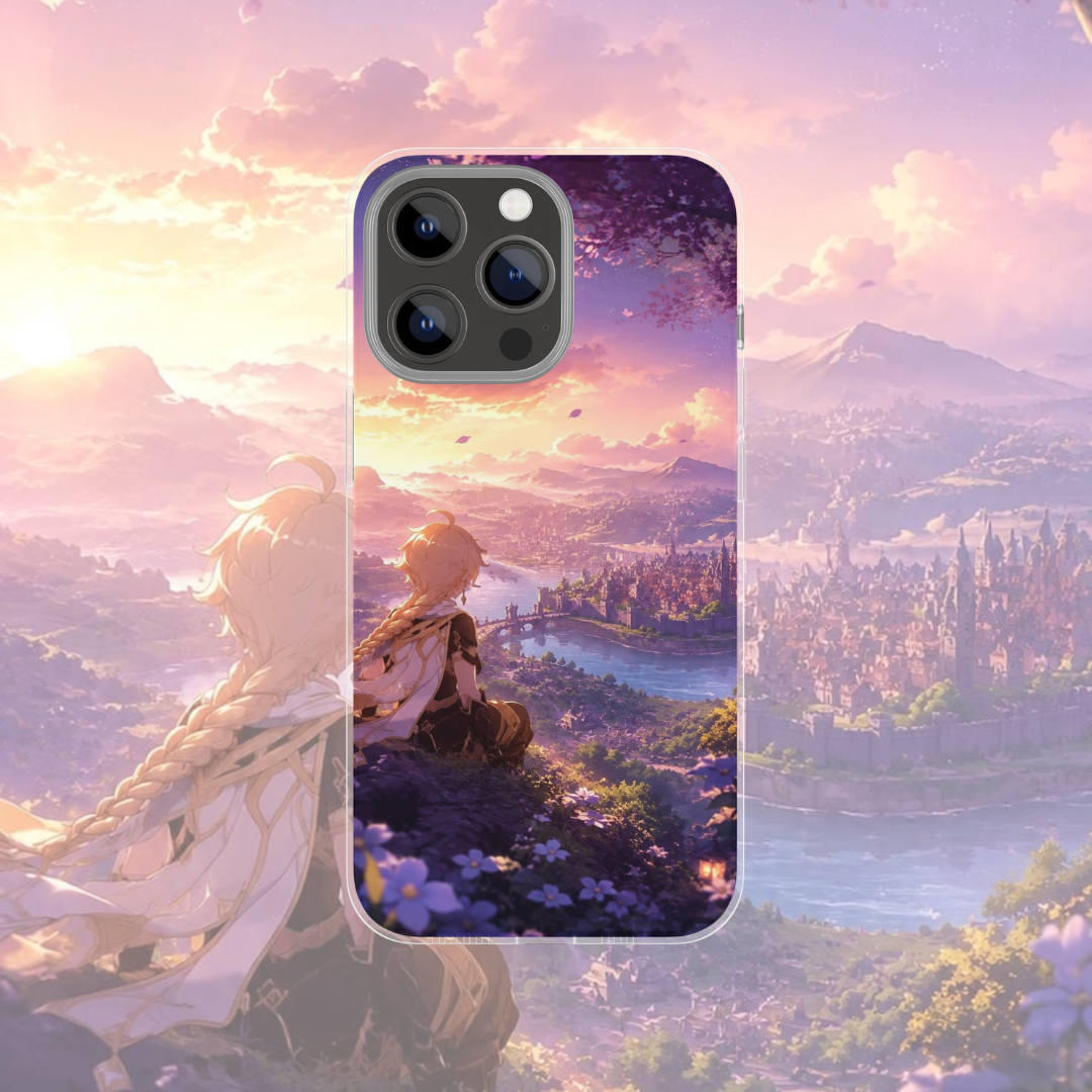 Coque de téléphone Aether Genshin Impact en silicone - UnitGeeK