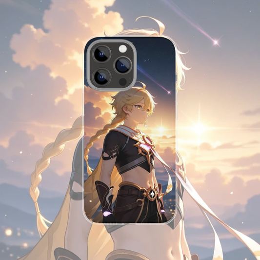 Coque de téléphone Aether Genshin Impact en silicone - UnitGeeK
