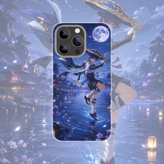 Coque de téléphone Scaramouche Genshin Impact en silicone - UnitGeeK