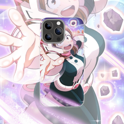 Coque de téléphone Ochaco My Hero Academia en silicone - UnitGeeK