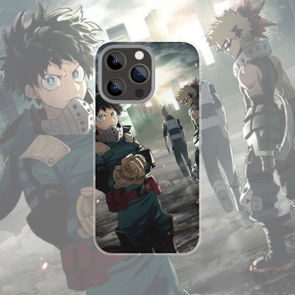 Coque de téléphone My Hero My Hero Academia en silicone - UnitGeeK