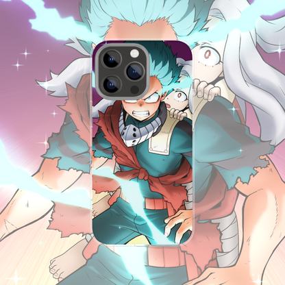 Coque de téléphone Eri et Izuku My Hero Academia en silicone - UnitGeeK