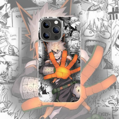 Coque de téléphone Bakugo My Hero Academia en silicone - UnitGeeK