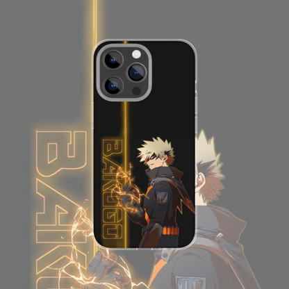 Coque de téléphone Bakugo My Hero Academia en silicone - UnitGeeK