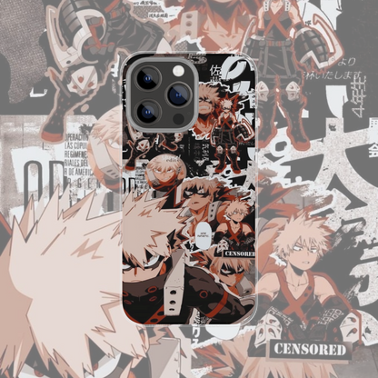 Coque de téléphone Bakugo My Hero Academia en silicone - UnitGeeK