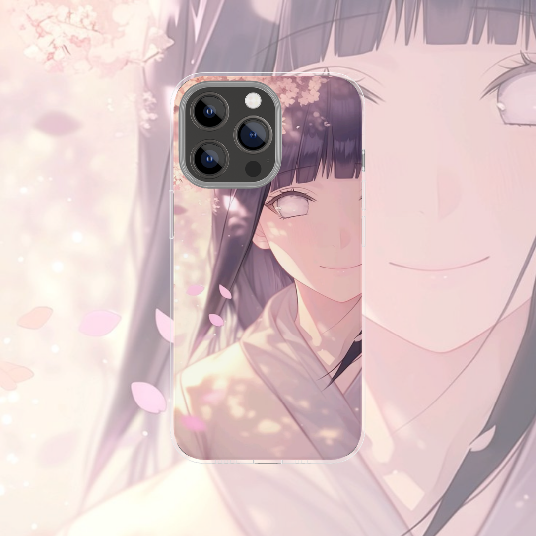 Coque de téléphone Hinata Naruto en silicone - UnitGeeK