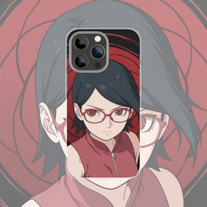 Coque de téléphone Sarada Naruto en silicone - UnitGeeK