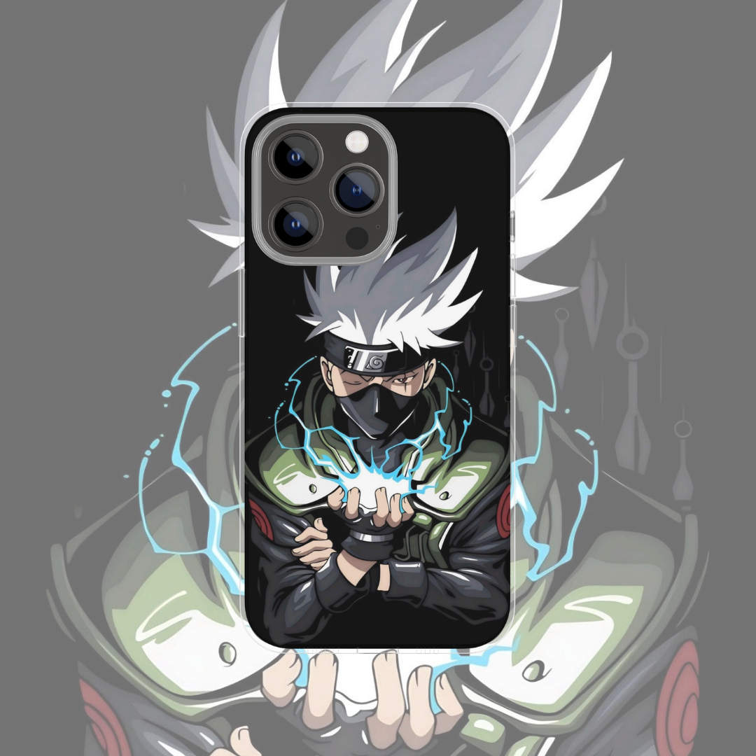 Coque de téléphone Kakashi Naruto en silicone - UnitGeeK