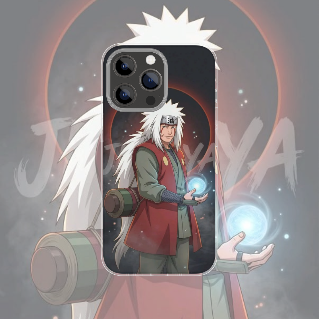 Coque de téléphone Jiraya Naruto en silicone - UnitGeeK