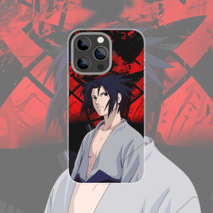Coque de téléphone Sasuke Naruto en silicone - UnitGeeK