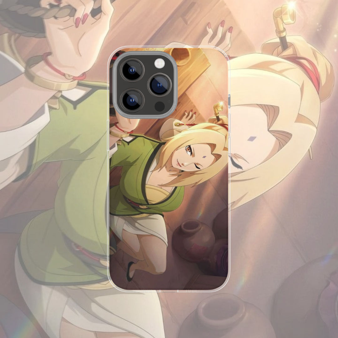 Coque de téléphone Tsunade Naruto en silicone - UnitGeeK