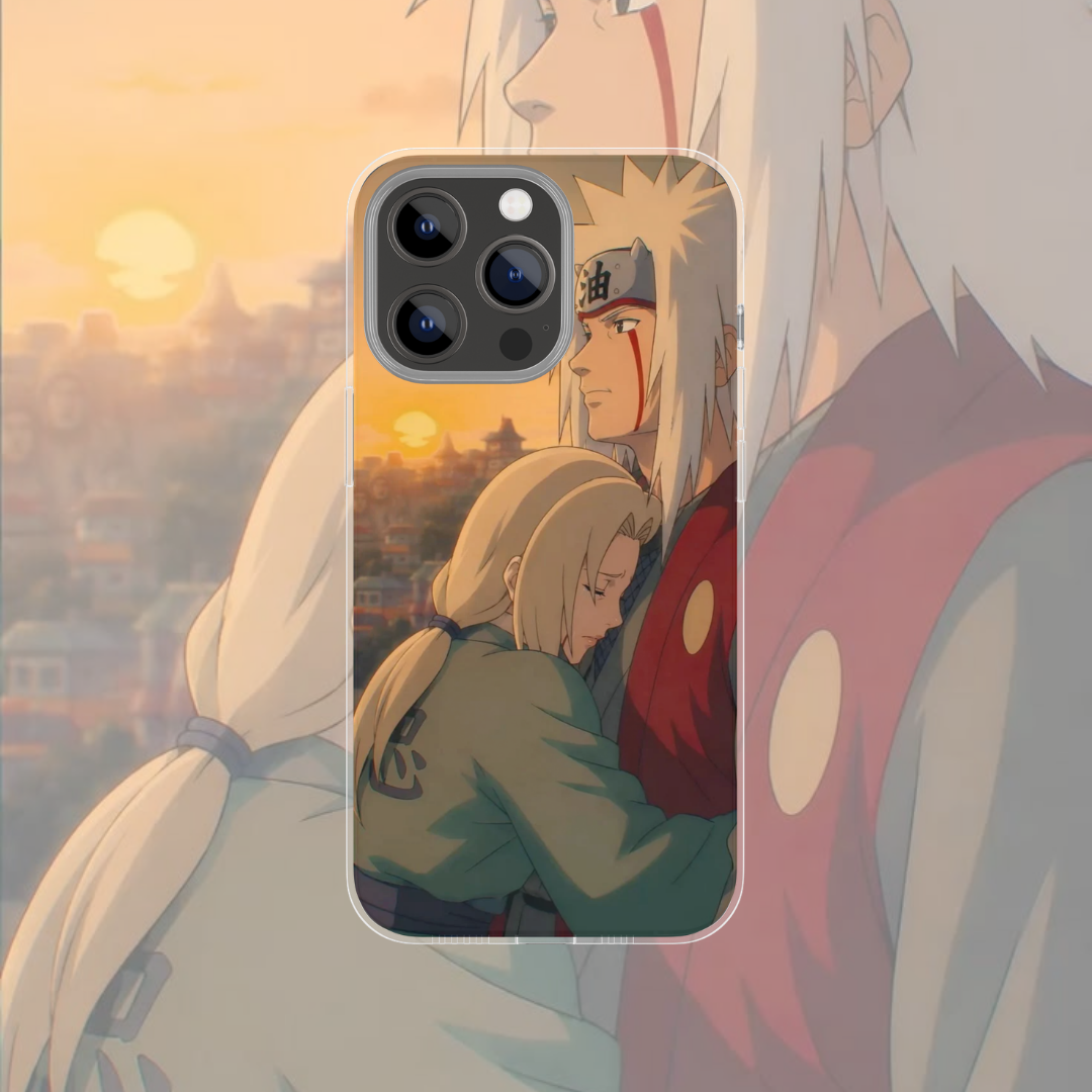 Coque de téléphone Tsunade et Jiraya Naruto en silicone - UnitGeeK