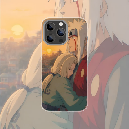 Coque de téléphone Tsunade et Jiraya Naruto en silicone - UnitGeeK
