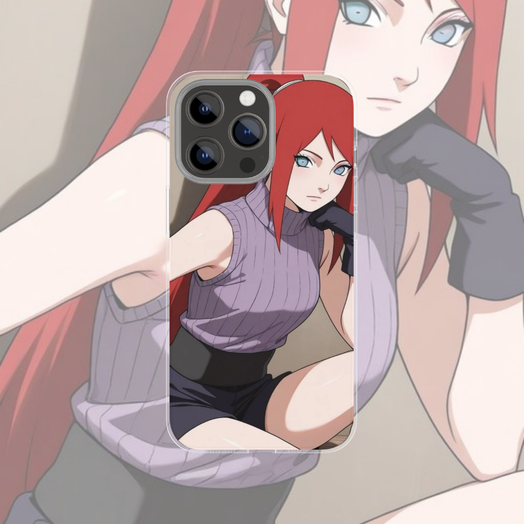 Coque de téléphone Kushina Naruto en silicone - UnitGeeK