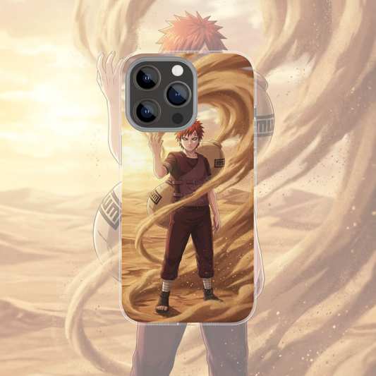 Coque de téléphone Gaara Naruto en silicone - UnitGeeK