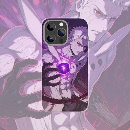 Coque de téléphone Obito Naruto en silicone - UnitGeeK
