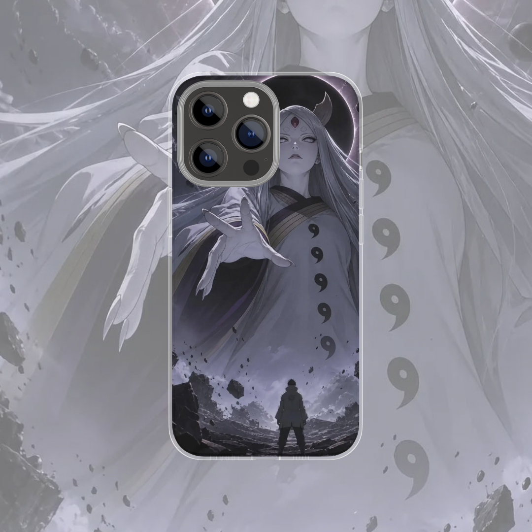 Coque de téléphone Kaguya Naruto en silicone - UnitGeeK