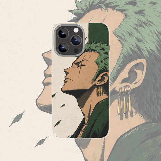 Coque de téléphone Zoro One Piece en silicone - UnitGeeK