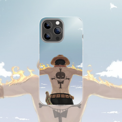 Coque de téléphone Ace One Piece en silicone - UnitGeeK