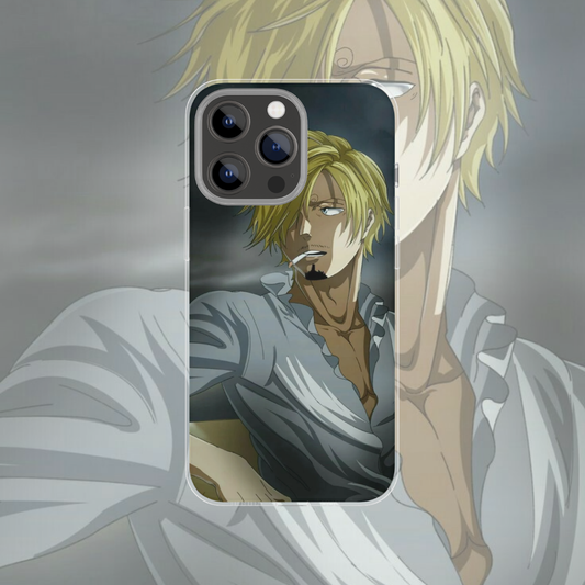 Coque de téléphone Sanji One Piece en silicone - UnitGeeK