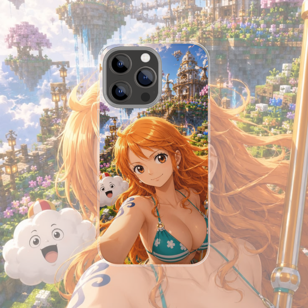 Coque de téléphone Nami One Piece en silicone - UnitGeeK