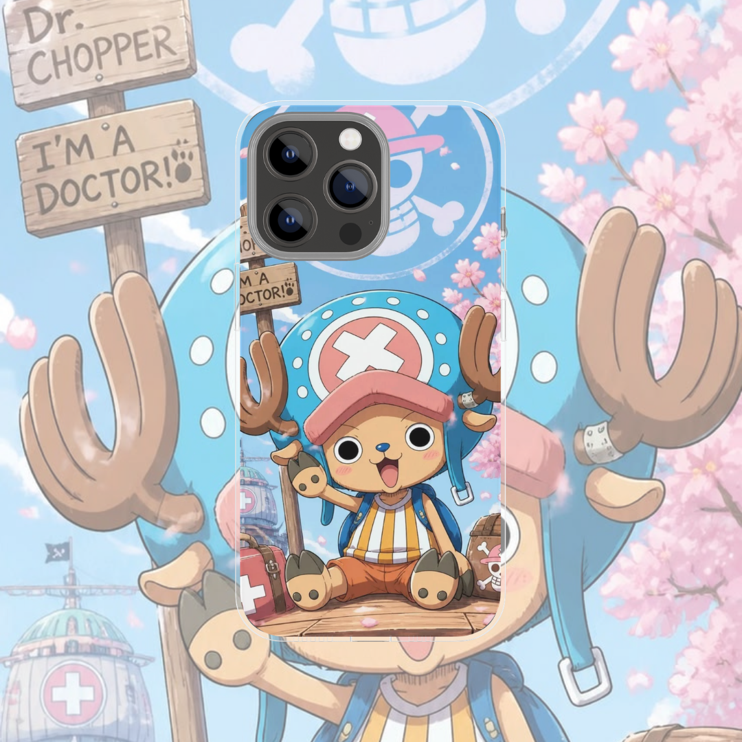 Coque de téléphone Chopper One Piece en silicone - UnitGeeK