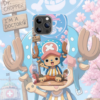 Coque de téléphone Chopper One Piece en silicone - UnitGeeK