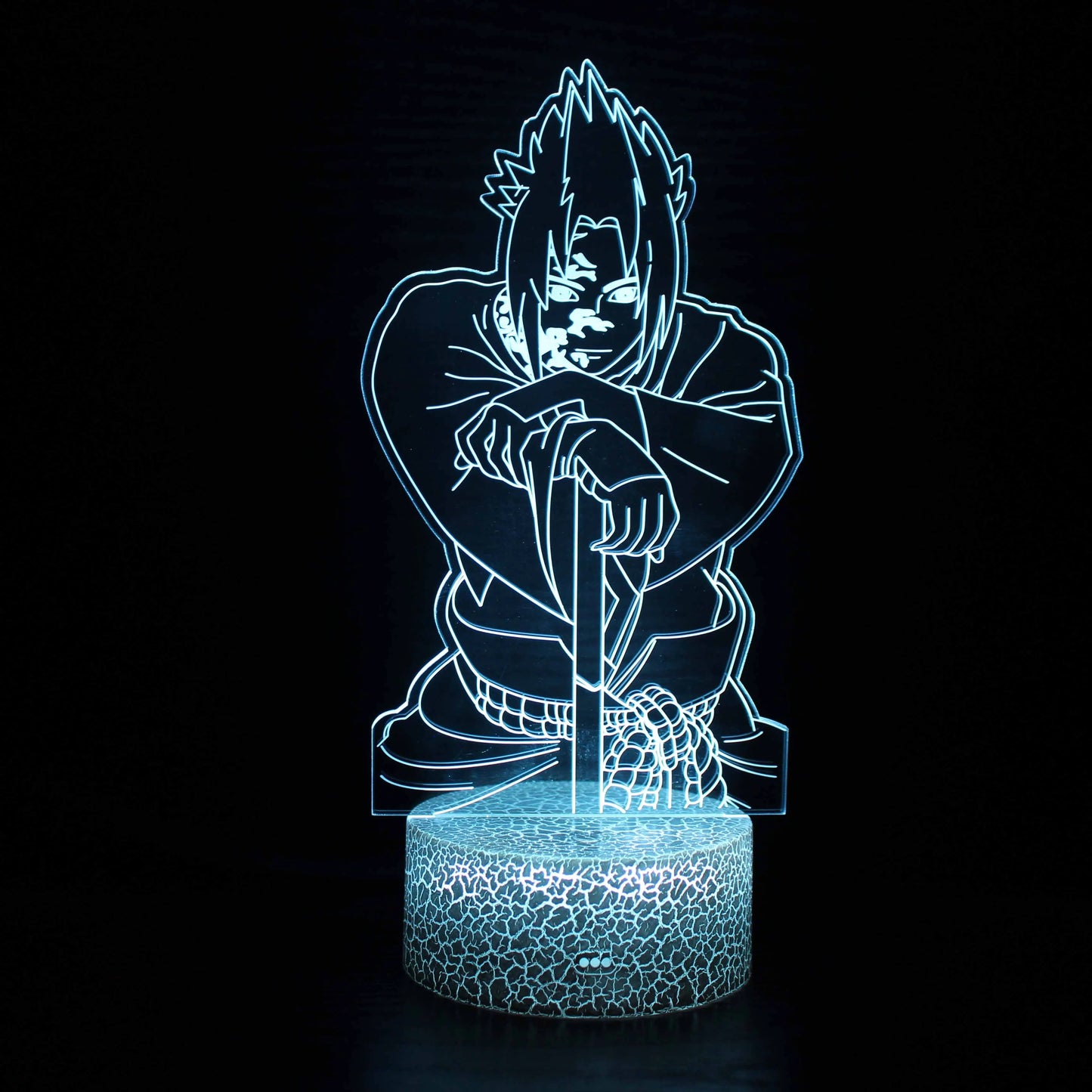 Lampe d'ambiance acrylique SASUKE 3D - Naruto