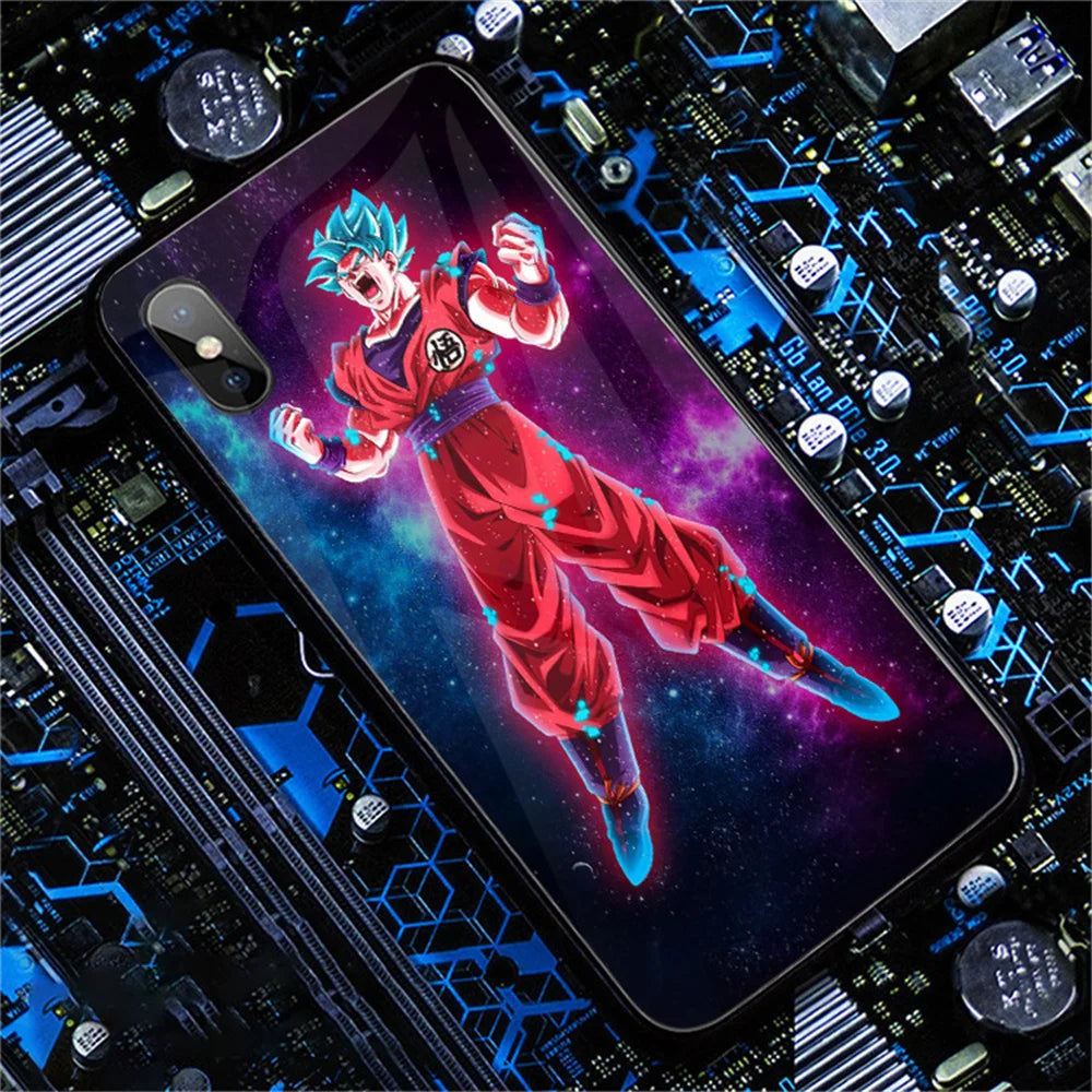 Coque de Protection led GOKU BLUE - Dragon Ball