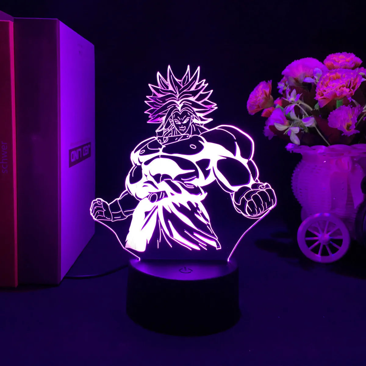 BROLY 3D acrylic mood lamp - Dragon Ball – UnitGeeK